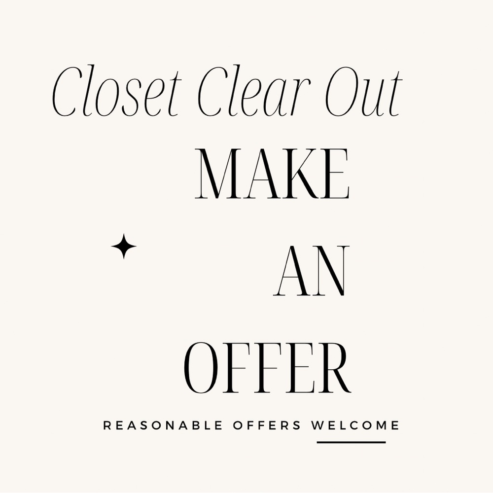 Make an offer - everything must go